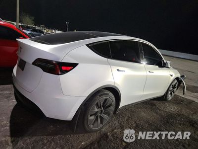 Trzecie zdjęcie samochodu z tyłu: 2022 TESLA MODEL Y VIN:7SAYGAEE1NF548190 - miniatura