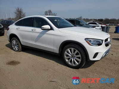 Czwarte zdjęcie samochodu z boku: 2020 MERCEDES-BENZ GLC COUPE 300 4MATIC VIN:W1N0J8EB1LF767128 - miniatura