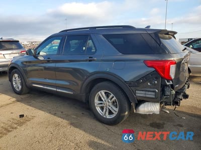 Drugie zdjęcie samochodu z przodu: 2020 FORD EXPLORER XLT VIN:1FMSK7DHXLGA60077 - miniatura