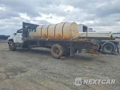 Trzecie zdjęcie samochodu z tyłu: 2007 CHEVROLET C6000 FLATBED TRUCK VIN:1GBJ6C1347F401382 - miniatura