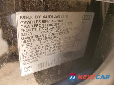Zdjęcie 14 z 14 samochodu: 2019 AUDI Q7 PREMIUM PLUS VIN:WA1LAAF78KD010026 - miniatura