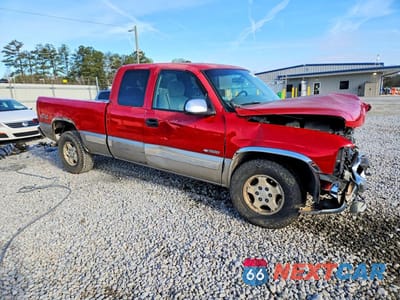 Czwarte zdjęcie samochodu z boku: 2000 CHEVROLET SILVERADO K1500 VIN:1GCEK19T8YE207432 - miniatura