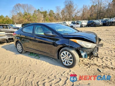 Czwarte zdjęcie samochodu z boku: 2012 HYUNDAI ELANTRA GLS VIN:KMHDH4AE3CU475713 - miniatura