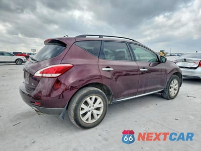 Trzecie zdjęcie samochodu z tyłu: 2014 NISSAN MURANO SL VIN:JN8AZ1MU0EW420427 - miniatura