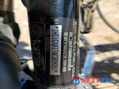 Zdjęcie 9 z 10 samochodu: 2010 HARLEY-DAVIDSON FXDB VIN:1HD1GX417AC309281 - miniatura