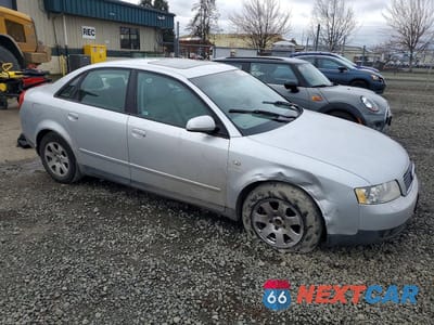 Czwarte zdjęcie samochodu z boku: 2003 AUDI A4 1.8T VIN:WAUJC68E23A197151 - miniatura