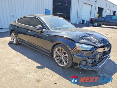 Czwarte zdjęcie samochodu z boku: 2020 AUDI A5 PREMIUM VIN:WAUANCF55LA007578 - miniatura