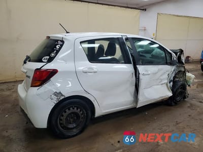 Trzecie zdjęcie samochodu z tyłu: 2015 TOYOTA YARIS 5-DOOR L VIN:VNKKTUD39FA036436 - miniatura