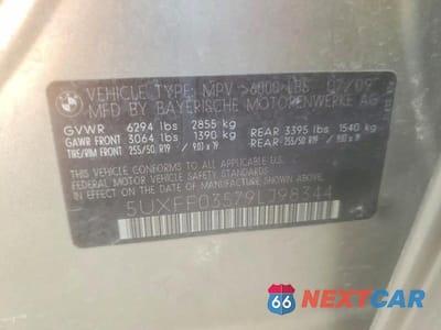 Zdjęcie 13 z 13 samochodu: 2009 BMW X5 XDRIVE35D VIN:5UXFF03579LJ98344 - miniatura