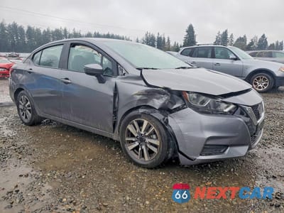 Czwarte zdjęcie samochodu z boku: 2021 NISSAN VERSA SV VIN:3N1CN8EV6ML890789 - miniatura