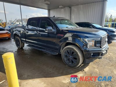 Czwarte zdjęcie samochodu z boku: 2019 FORD F150 SUPERCREW VIN:1FTFW1E55KFB53203 - miniatura
