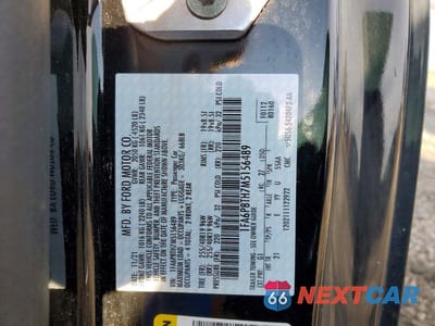 Zdjęcie 12 z 12 samochodu: 2021 FORD MUSTANG VIN:1FA6P8TH7M5156489 - miniatura