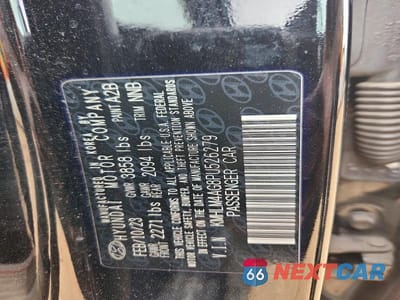 Zdjęcie 12 z 12 samochodu: 2023 HYUNDAI ELANTRA SEL VIN:KMHLM4AG8PU526279 - miniatura