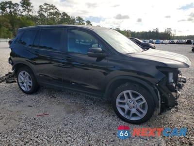 Czwarte zdjęcie samochodu z boku: 2025 HONDA PASSPORT EXL VIN:5FNYF8H56SB002307 - miniatura