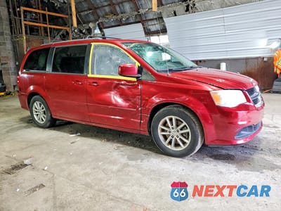 Czwarte zdjęcie samochodu z boku: 2014 DODGE GRAND CARAVAN SXT VIN:2C4RDGCG6ER214338 - miniatura