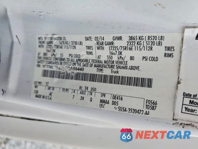 Zdjęcie 13 z 14 samochodu: 2014 FORD E150 UTILITY / SERVICE VAN VIN:1FTNE1EWXEDA59440 - miniatura