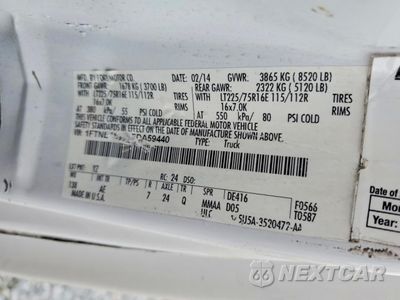 Zdjęcie 13 z 14 samochodu: 2014 FORD E150 UTILITY / SERVICE VAN VIN:1FTNE1EWXEDA59440 - miniatura