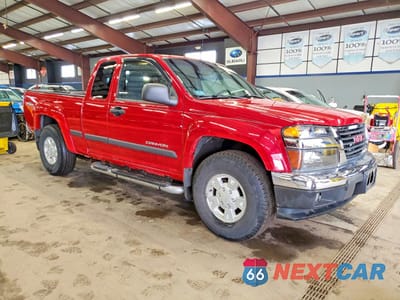 Czwarte zdjęcie samochodu z boku: 2005 GMC CANYON VIN:1GTDT196158189269 - miniatura