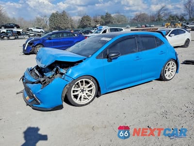 2019 TOYOTA COROLLA HATCHBACK XSE JTNK4RBEXK3061072 - główne zdjęcie licytacji z USA - miniatura