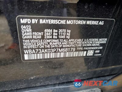 Zdjęcie 12 z 12 samochodu: 2023 BMW 228XI VIN:WBA73AK03P7M68179 - miniatura
