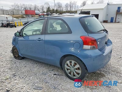 Drugie zdjęcie samochodu z przodu: 2009 TOYOTA YARIS BASE VIN:JTDJT903495253624 - miniatura