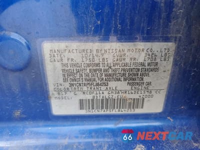 Zdjęcie 12 z 12 samochodu: 2015 NISSAN VERSA 1.6 SL VIN:3N1CN7AP5FL864253 - miniatura