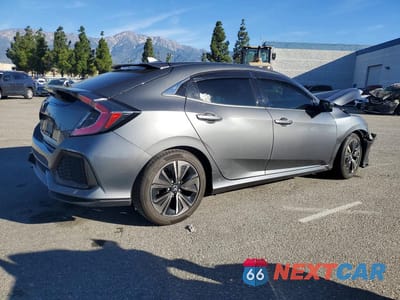 Trzecie zdjęcie samochodu z tyłu: 2017 HONDA CIVIC EXL VIN:SHHFK7H76HU404432 - miniatura