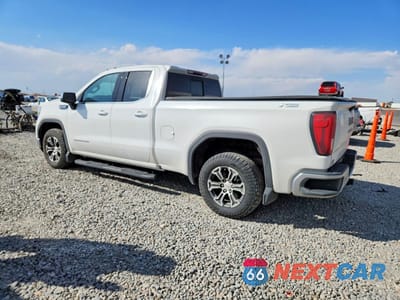 Drugie zdjęcie samochodu z przodu: 2020 GMC SIERRA K1500 SLE VIN:1GTR9BED4LZ252239 - miniatura