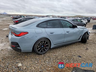 Trzecie zdjęcie samochodu z tyłu: 2024 BMW I4 XDRIVE 40 VIN:WBY83FB00RFR86097 - miniatura