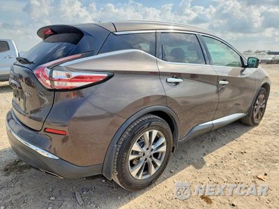 Trzecie zdjęcie samochodu z tyłu: 2015 NISSAN MURANO SL VIN:5N1AZ2MG5FN234283 - miniatura