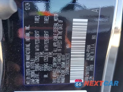 Zdjęcie 13 z 13 samochodu: 2025 TOYOTA SIENNA XLE 8-PASSENGER VIN:5TDYRKEC9SS236220 - miniatura