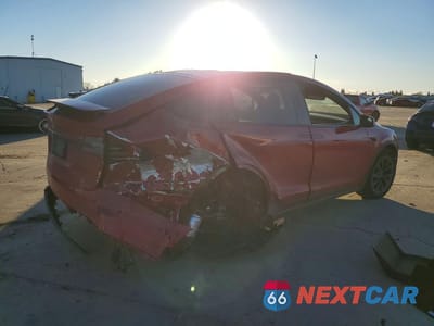 Trzecie zdjęcie samochodu z tyłu: 2023 TESLA MODEL X VIN:7SAXCAE52PF378125 - miniatura