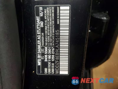 Zdjęcie 13 z 14 samochodu: 2020 MERCEDES-BENZ E 350 4MATIC VIN:WDDZF8EB9LA745185 - miniatura