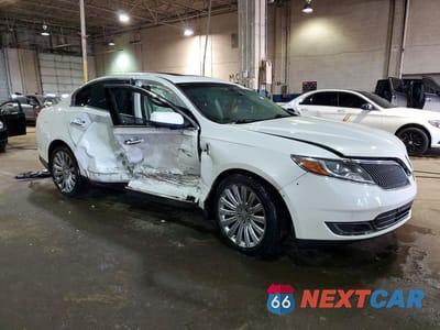 Trzecie zdjęcie samochodu z tyłu: 2013 LINCOLN MKS VIN:1LNHL9EK6DG614892 - miniatura