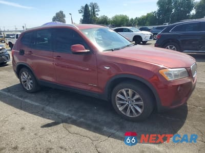 Czwarte zdjęcie samochodu z boku: 2014 BMW X3 XDRIVE28I VIN:5UXWX9C56E0D30509 - miniatura