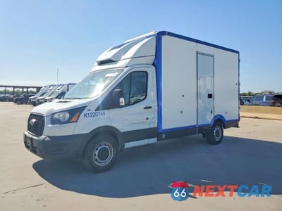 Drugie zdjęcie samochodu z przodu: 2022 FORD TRANSIT DELIVERY TRUCK VIN:1FDBW5Z85NKA01715 - miniatura