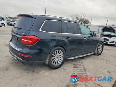 Trzecie zdjęcie samochodu z tyłu: 2019 MERCEDES-BENZ GLS 450 4MATIC VIN:4JGDF6EE2KB219844 - miniatura