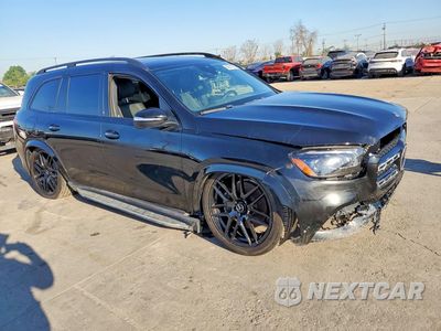 Czwarte zdjęcie samochodu z boku: 2021 MERCEDES-BENZ GLS 580 4MATIC VIN:4JGFF8GE3MA441786 - miniatura