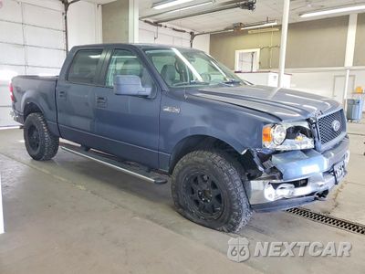 Czwarte zdjęcie samochodu z boku: 2005 FORD F150 SUPERCREW VIN:1FTPW14585KE73438 - miniatura
