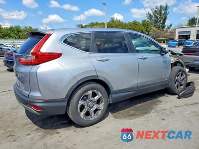 Trzecie zdjęcie samochodu z tyłu: 2019 HONDA CR-V EX VIN:5J6RW1H54KA035045 - miniatura