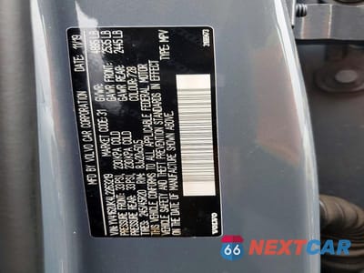 Zdjęcie 12 z 12 samochodu: 2020 VOLVO XC40 VIN:YV4162UK4L2263219 - miniatura