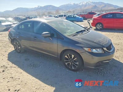 Czwarte zdjęcie samochodu z boku: 2015 HONDA CIVIC EX VIN:19XFB2F83FE211609 - miniatura