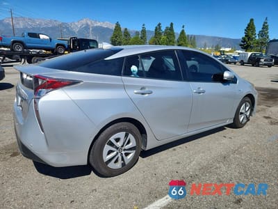 Trzecie zdjęcie samochodu z tyłu: 2017 TOYOTA PRIUS TWO VIN:JTDKBRFU2H3576426 - miniatura
