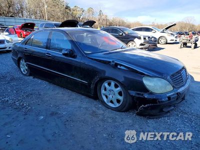 Czwarte zdjęcie samochodu z boku: 2002 MERCEDES-BENZ S 430 VIN:WDBNG70J72A230570 - miniatura