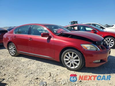Czwarte zdjęcie samochodu z boku: 2006 LEXUS GS 300 BASE VIN:JTHBH96S265039858 - miniatura