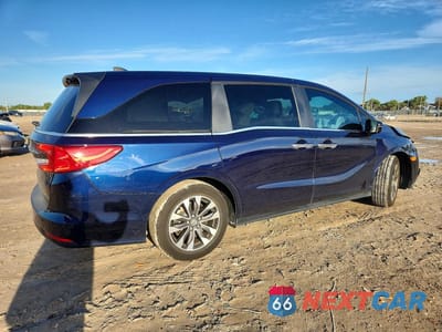 Trzecie zdjęcie samochodu z tyłu: 2024 HONDA ODYSSEY EXL VIN:5FNRL6H64RB047895 - miniatura
