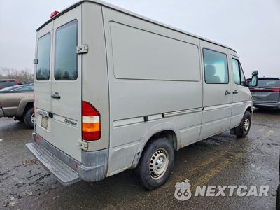 Trzecie zdjęcie samochodu z tyłu: 2005 DODGE SPRINTER 2500 DELIVERY VAN VIN:WD0PD644055803606 - miniatura