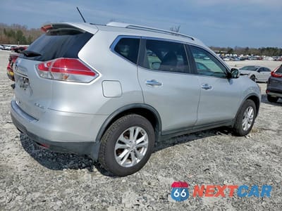 Trzecie zdjęcie samochodu z tyłu: 2015 NISSAN ROGUE SV VIN:KNMAT2MV3FP559023 - miniatura
