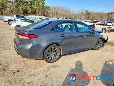 Trzecie zdjęcie samochodu z tyłu: 2024 TOYOTA COROLLA SE VIN:5YFS4MCE5RP198556 - miniatura