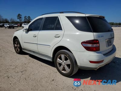 Drugie zdjęcie samochodu z przodu: 2011 MERCEDES-BENZ ML 350 VIN:4JGBB5GBXBA643388 - miniatura